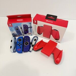 Bundle Nintendo Switch Joy-Con (L)(R) The Legend of Zelda + Joy Con Comfort Grip